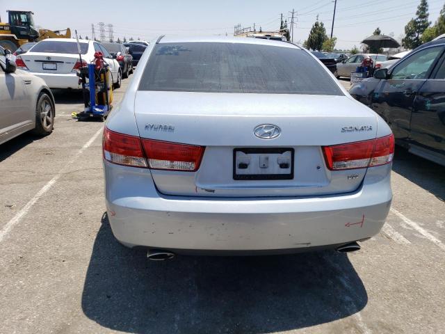 5NPEU46F16H070292 - 2006 HYUNDAI SONATA GLS BLUE photo 6