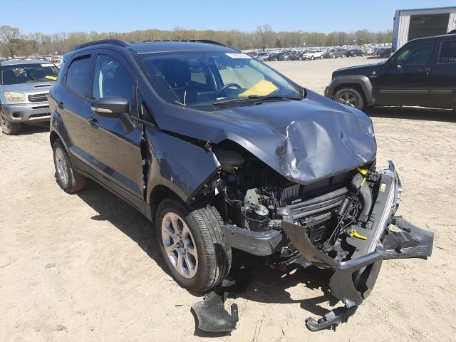 MAJ3S2GE2LC334592 - 2020 FORD ECOSPORT SE GRAY photo 1