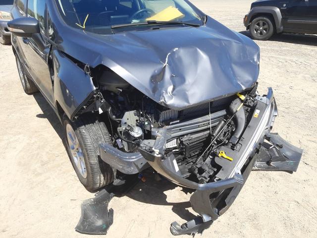MAJ3S2GE2LC334592 - 2020 FORD ECOSPORT SE GRAY photo 9