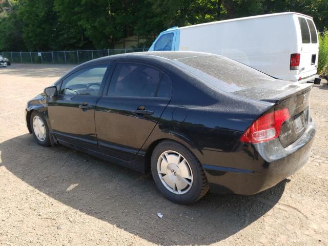 2HGFA16438H113702 - 2008 HONDA CIVIC DX-G BLACK photo 2