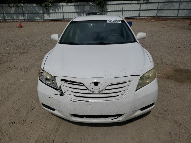 4T1BE46K37U577968 - 2007 TOYOTA CAMRY CE WHITE photo 5