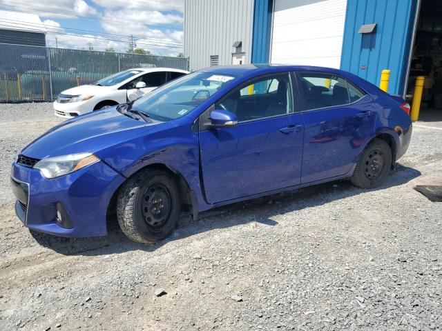 2T1BURHE4GC717082 - 2016 TOYOTA COROLLA L BLUE photo 1