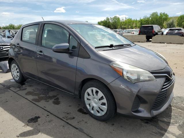 VNKKTUD30HA075435 - 2017 TOYOTA YARIS L GRAY photo 4