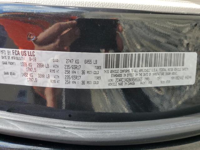 2C4RC1AG9KR505365 - 2019 CHRYSLER PACIFICA L BLACK photo 13