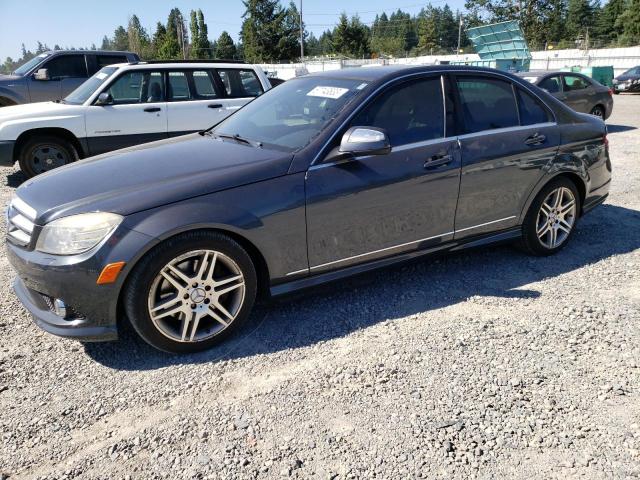 WDDGF56X28F152181 - 2008 MERCEDES-BENZ C 350 BLUE photo 1