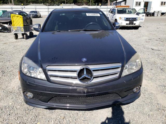 WDDGF56X28F152181 - 2008 MERCEDES-BENZ C 350 BLUE photo 5