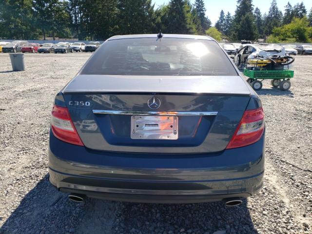 WDDGF56X28F152181 - 2008 MERCEDES-BENZ C 350 BLUE photo 6