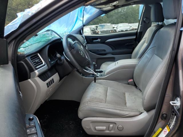 5TDKKRFH1GS143227 - 2016 TOYOTA HIGHLANDER XLE ნაცრისფერი ფოტო 5
