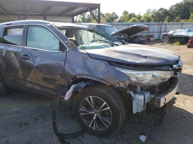 5TDKKRFH1GS143227 - 2016 TOYOTA HIGHLANDER XLE ნაცრისფერი ფოტო 9