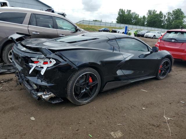 1G1YC2D44N5106408 - 2022 CHEVROLET CORVETTE STINGRAY 3LT BLACK photo 3