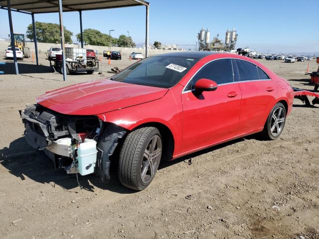 WDD5J4HB0LN071230 - 2020 MERCEDES-BENZ CLA 250 4MATIC RED photo 1