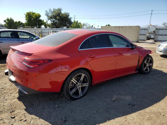 WDD5J4HB0LN071230 - 2020 MERCEDES-BENZ CLA 250 4MATIC RED photo 3