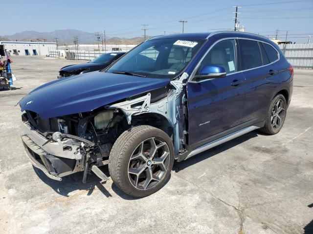 WBXHT3C39J5L24685 - 2018 BMW X1 XDRIVE28I BLUE photo 1