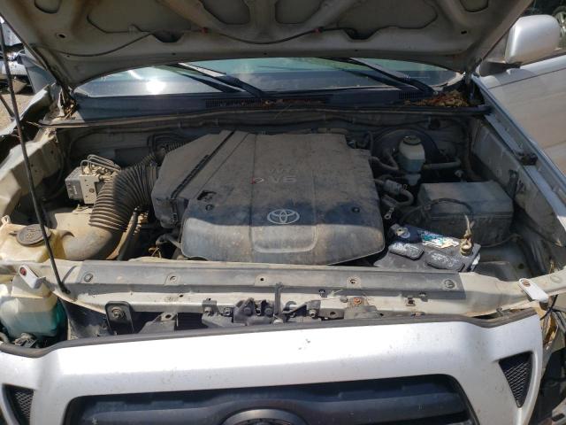 5TEUU42NX6Z251848 - 2006 TOYOTA TACOMA ACCESS CAB ვერცხლისფერი ფოტო 11