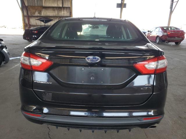 3FA6P0HD3GR361722 - 2016 FORD FUSION SE BLACK photo 6