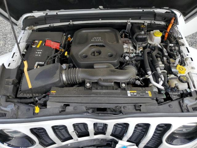 1C4JJXP67MW642674 - 2021 JEEP WRANGLER U SAHARA 4XE WHITE photo 11