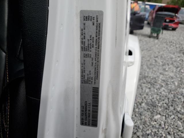 1C4JJXP67MW642674 - 2021 JEEP WRANGLER U SAHARA 4XE WHITE photo 12