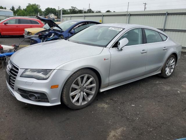 WAU2GAFC7DN067261 - 2013 AUDI A7 PRESTIGE SILVER photo 1