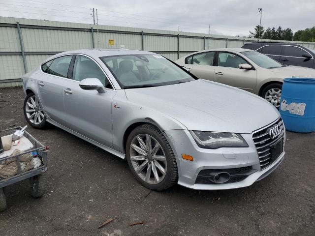 WAU2GAFC7DN067261 - 2013 AUDI A7 PRESTIGE SILVER photo 4