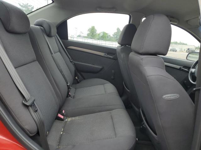 KL1TD56E49B341296 - 2009 CHEVROLET AVEO LS Qırmızı foto 10