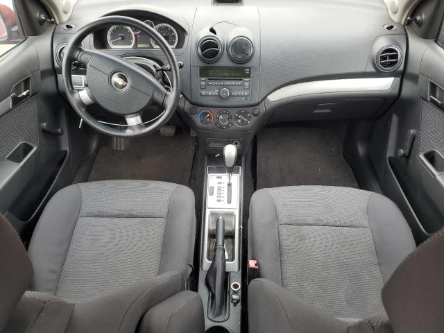 KL1TD56E49B341296 - 2009 CHEVROLET AVEO LS Qırmızı foto 8