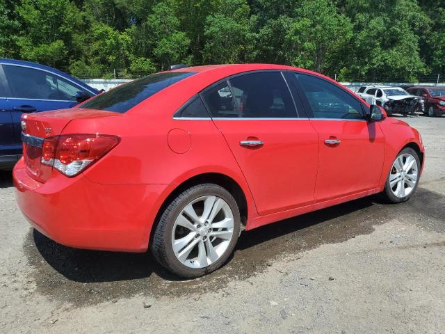 1G1PG5SB2G7224984 - 2016 CHEVROLET CRUZE LIMI LTZ RED photo 3