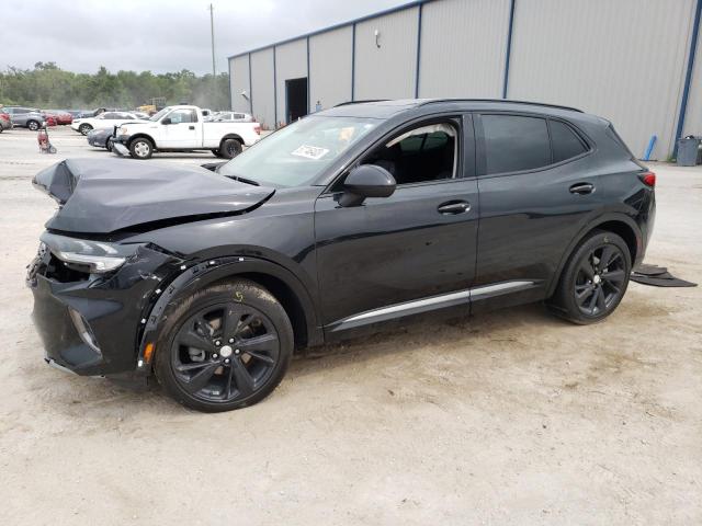 LRBFZNR40MD110398 - 2021 BUICK ENVISION ESSENCE BLACK photo 1