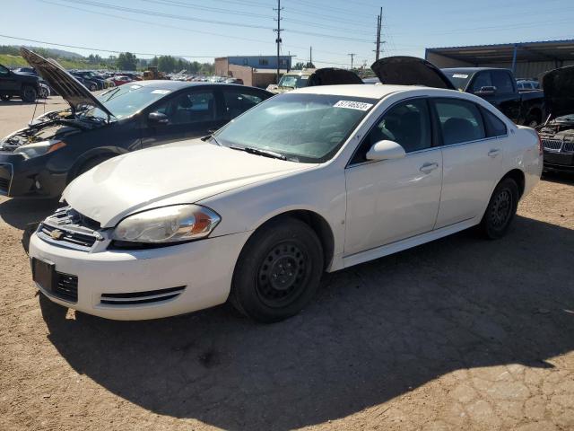 2G1WS57M291301695 - 2009 CHEVROLET IMPALA POLICE WHITE photo 1