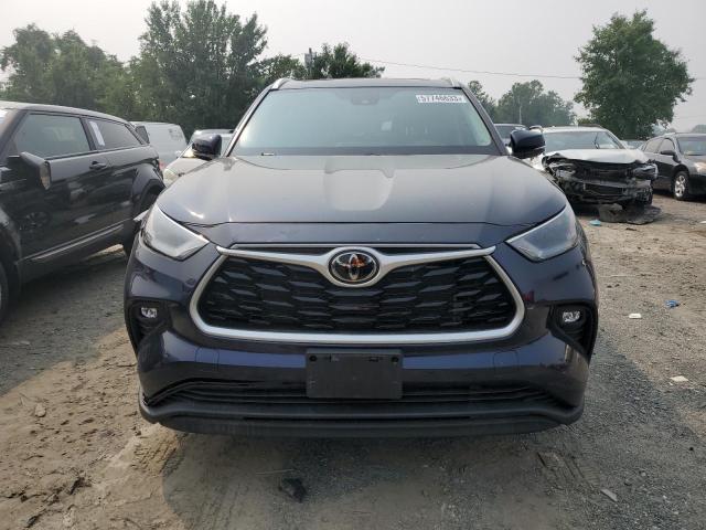 5TDHZRBHXNS161282 - 2022 TOYOTA HIGHLANDER XLE Կապույտ լուսանկար 5