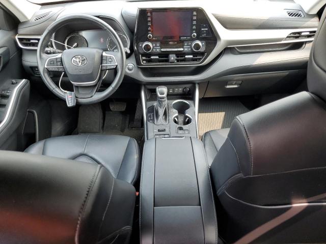 5TDHZRBHXNS161282 - 2022 TOYOTA HIGHLANDER XLE Կապույտ լուսանկար 8