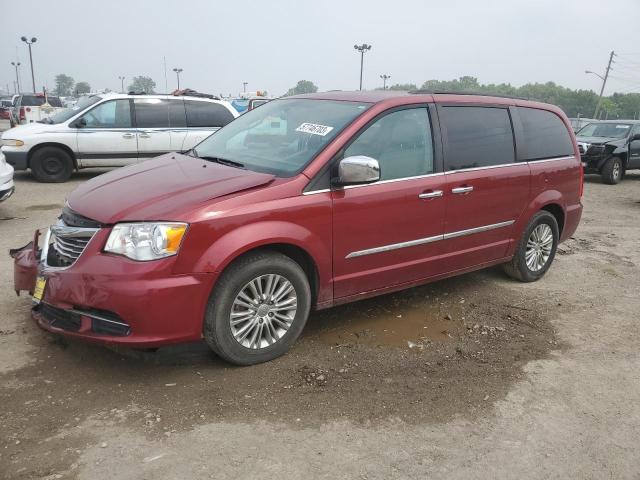 2C4RC1CG9FR620826 - 2015 CHRYSLER TOWN & COU TOURING L RED photo 1