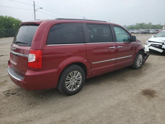 2C4RC1CG9FR620826 - 2015 CHRYSLER TOWN & COU TOURING L RED photo 3