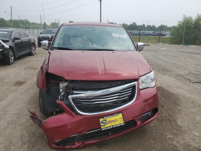 2C4RC1CG9FR620826 - 2015 CHRYSLER TOWN & COU TOURING L RED photo 5