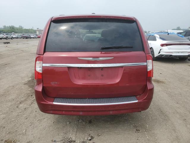 2C4RC1CG9FR620826 - 2015 CHRYSLER TOWN & COU TOURING L RED photo 6