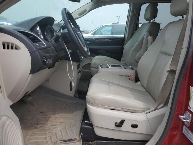 2C4RC1CG9FR620826 - 2015 CHRYSLER TOWN & COU TOURING L RED photo 7