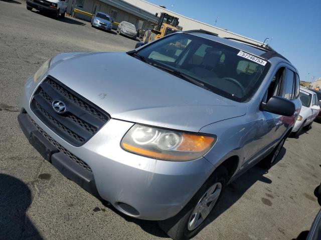 5NMSG13D69H273336 - 2009 HYUNDAI SANTA FE GLS SILVER photo 1