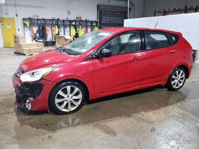 KMHCU5AE0CU018354 - 2012 HYUNDAI ACCENT GLS RED photo 1