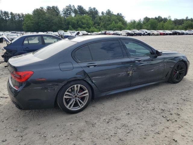 WBA7E4C53KGV28721 - 2019 BMW 740 XI ნაცრისფერი ფოტო 3