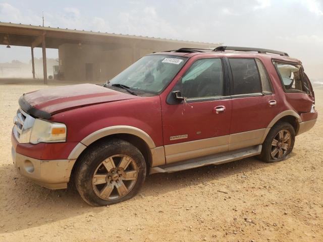 1FMFU17517LA53249 - 2007 FORD EXPEDITION EDDIE BAUER RED photo 1