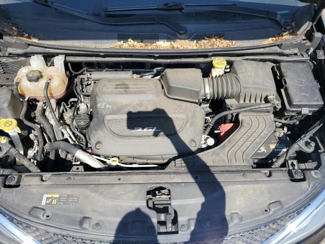 2C4RC1BG8HR661467 - 2017 CHRYSLER PACIFICA TOURING L BLACK photo 12