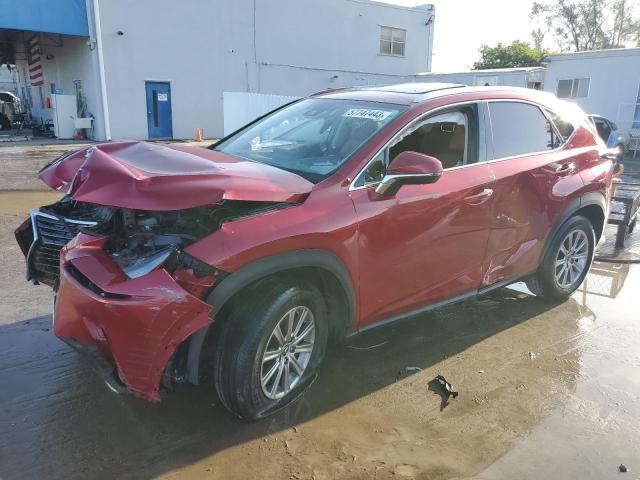 JTJDARBZ8M5031582 - 2021 LEXUS NX 300 BASE წითელი ფოტო 1