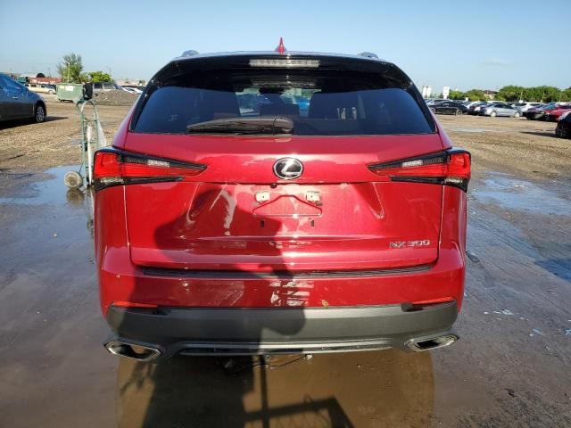 JTJDARBZ8M5031582 - 2021 LEXUS NX 300 BASE წითელი ფოტო 6
