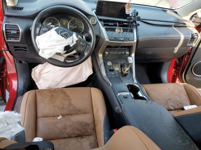 JTJDARBZ8M5031582 - 2021 LEXUS NX 300 BASE წითელი ფოტო 8