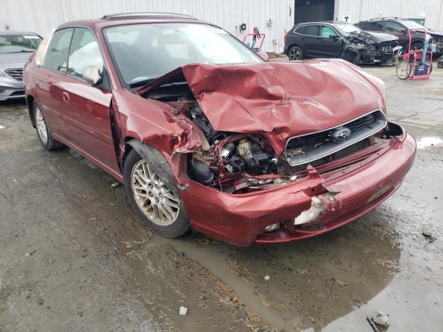 4S3BE625847208436 - 2004 SUBARU LEGACY L SPECIAL BURGUNDY photo 4