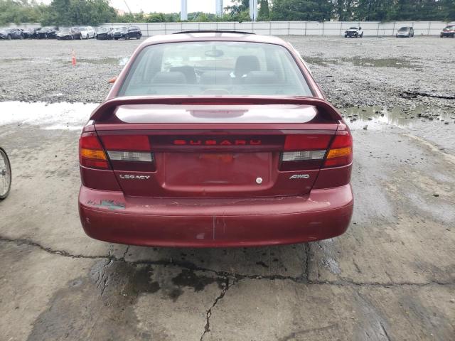 4S3BE625847208436 - 2004 SUBARU LEGACY L SPECIAL BURGUNDY photo 6