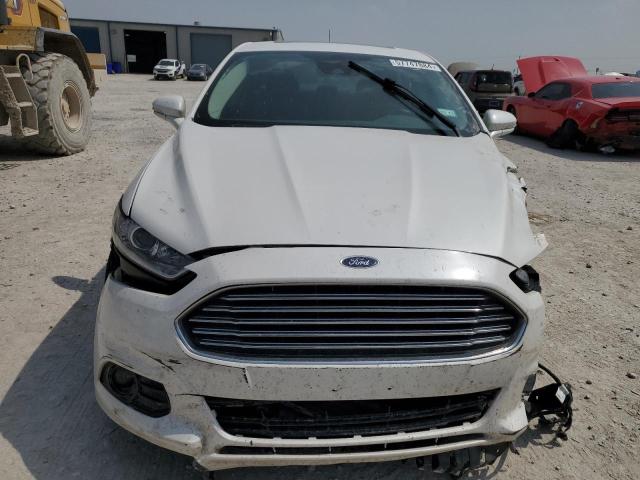 3FA6P0K95GR340357 - 2016 FORD FUSION TITANIUM WHITE photo 5