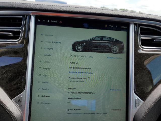 5YJSA1DG8DFP17563 - 2013 TESLA MODEL S Qara foto 9