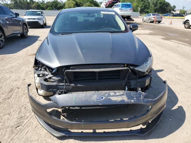 3FA6P0LU7JR137609 - 2018 FORD FUSION SE HYBRID GRAY photo 5