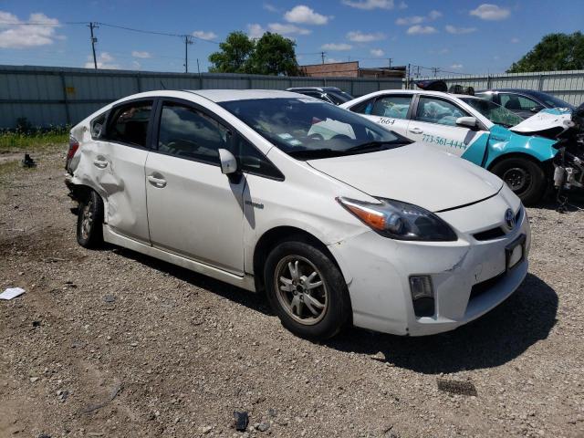 JTDKN3DU1A0196797 - 2010 TOYOTA PRIUS WHITE photo 4