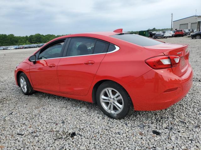 1G1BE5SMXJ7169001 - 2018 CHEVROLET CRUZE LT RED photo 2